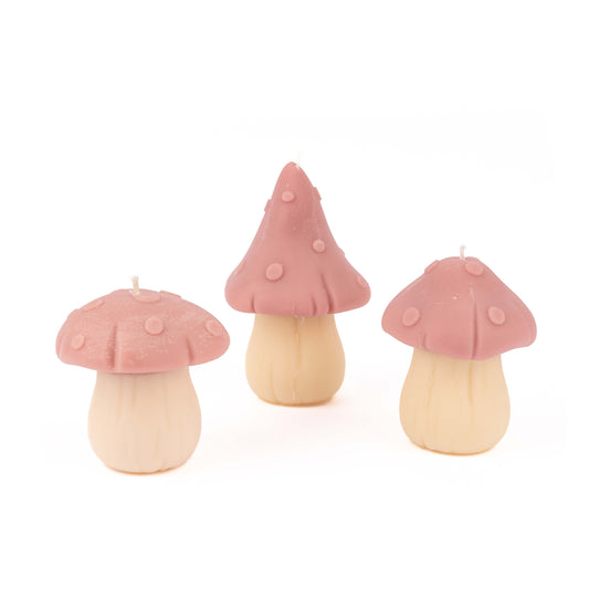 Mushroom Pilar Set | Red