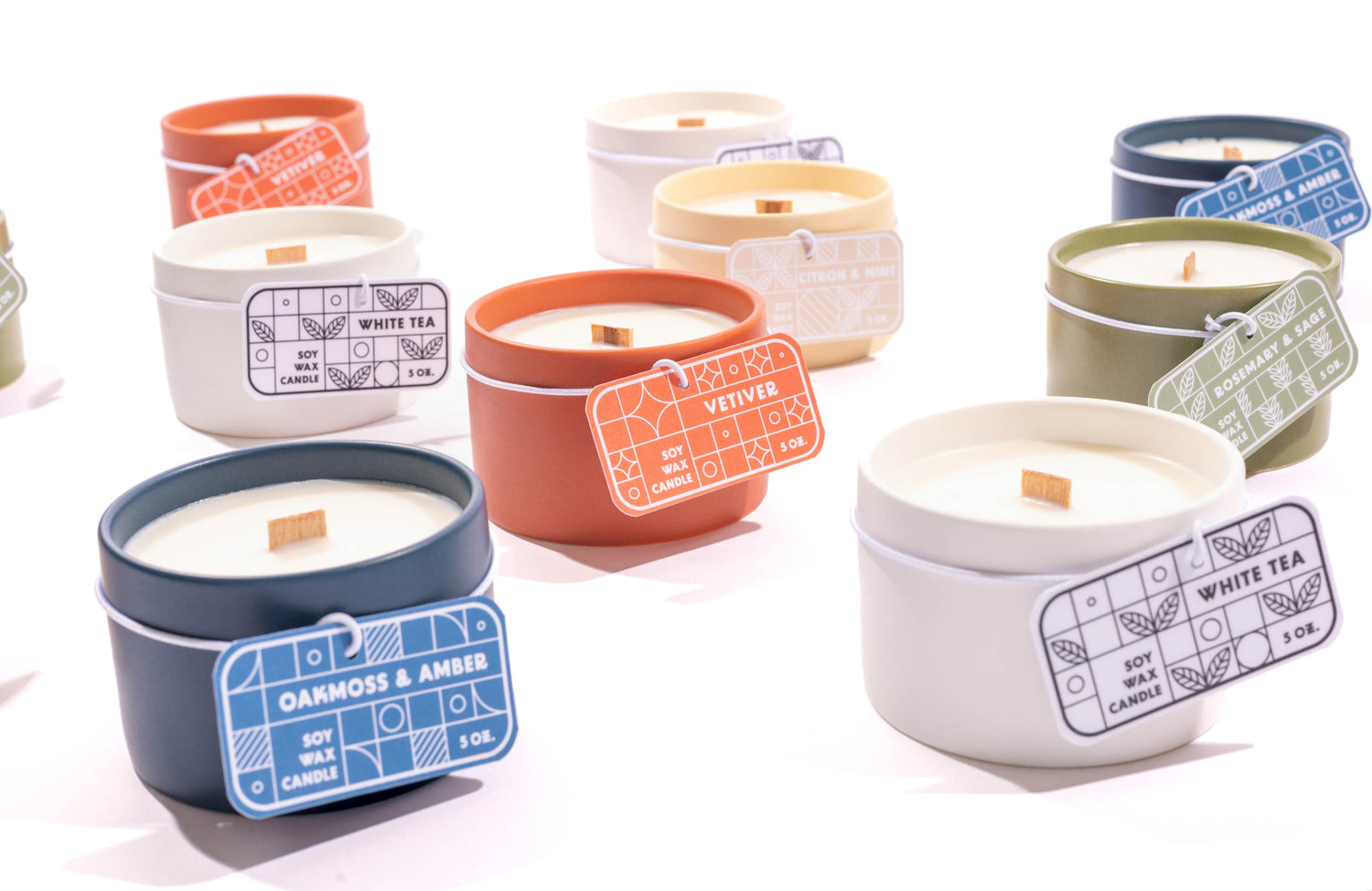Tulip Candle Collection - Ceramic
