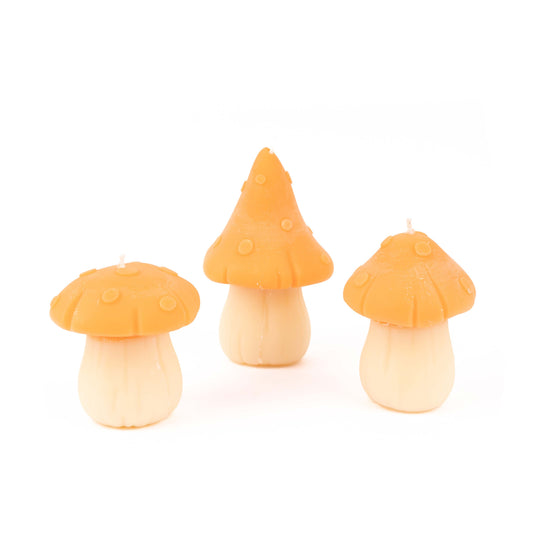 Mushroom Pillar Set | Orange